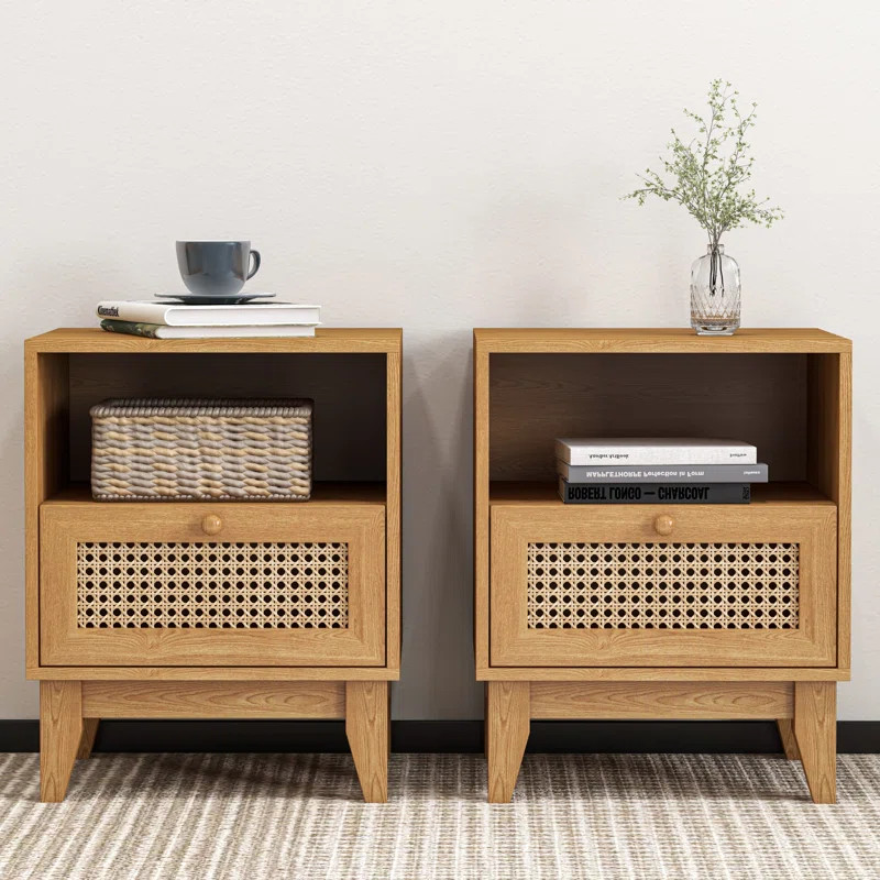 Kuntz Manufactured Wood Nightstand | Wayfair North America