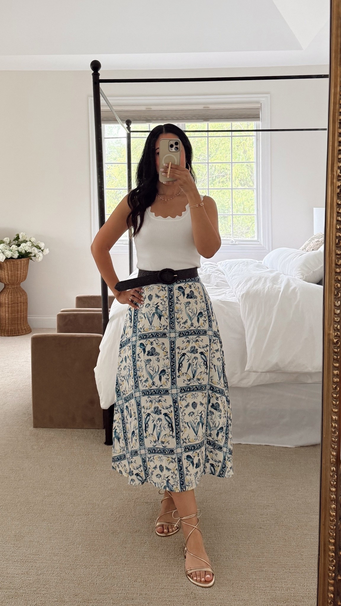 Outfit of the day! Amazon tank top, H&M skirt, Target belt, Amazon sandals! All affordable finds!

Affordable ootd, outfit inspo, summer outfit, vacation outfit

#LTKHome #LTKmomlife