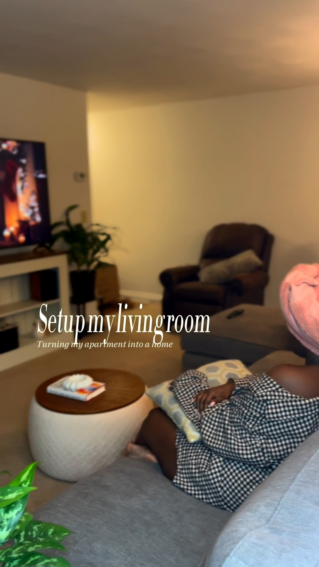 Turning my house into a home. 
Tv stand and coffee table from @wayfair 
Decorative pieces from At home  and Hobby Lobby. 

#LTKU #LTKHome #LTKvlog