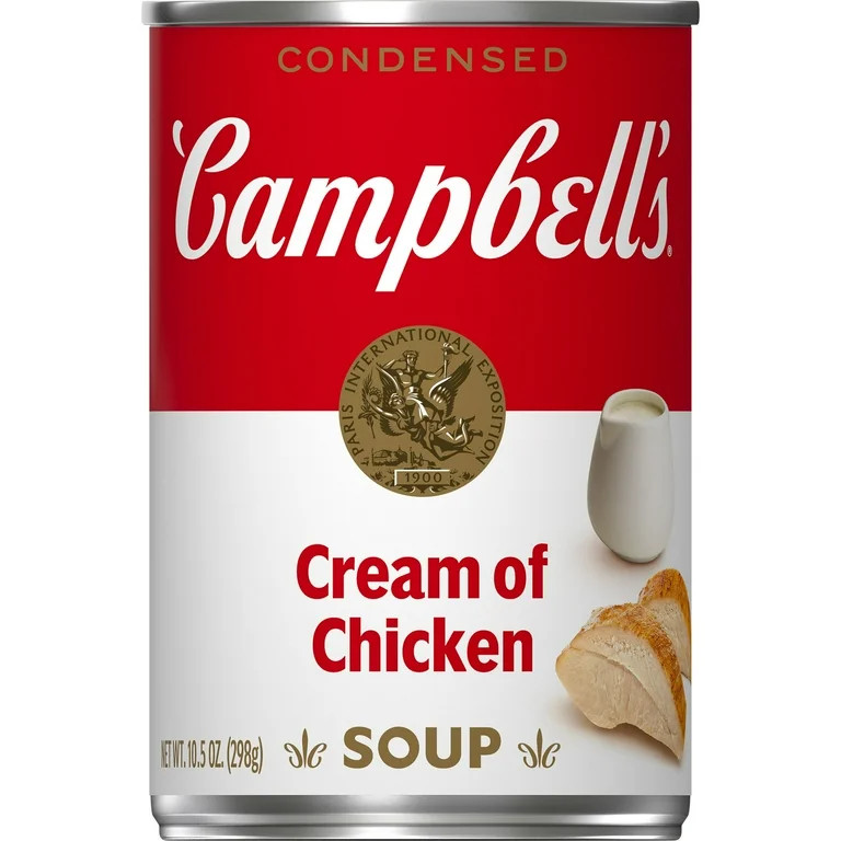 Campbell's Condensed Cream of Chicken Soup, 10.5 oz Can | Walmart (US)