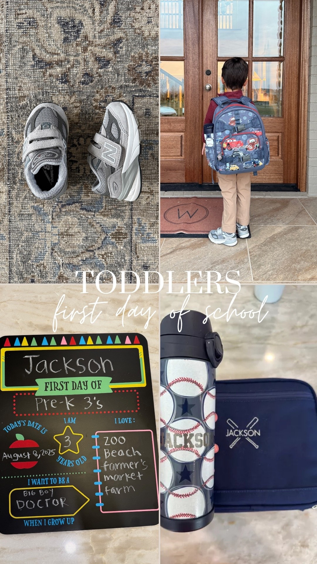 First day of school favs for toddlers!

First day of school, first day toddlers, toddlers first day of school, pottery barn, new balance, kids finds, boy mom, grace white

#LTKKids #LTKBaby #LTKSaleAlert