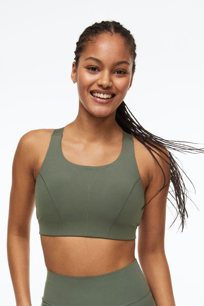 High Support Sports Bra in DryMove™ | H&M (US + CA)