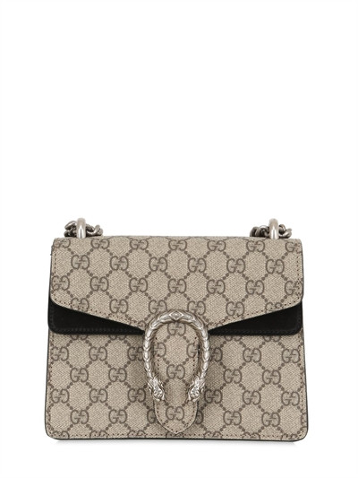 GUCCI - MINI DIONYSUS GG SUPREME SHOULDER BAG - LUISAVIAROMA | Luisaviaroma