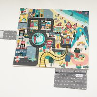 City Play Mat - Fold Up Travel Toy -Travel Game Car | Etsy (US)