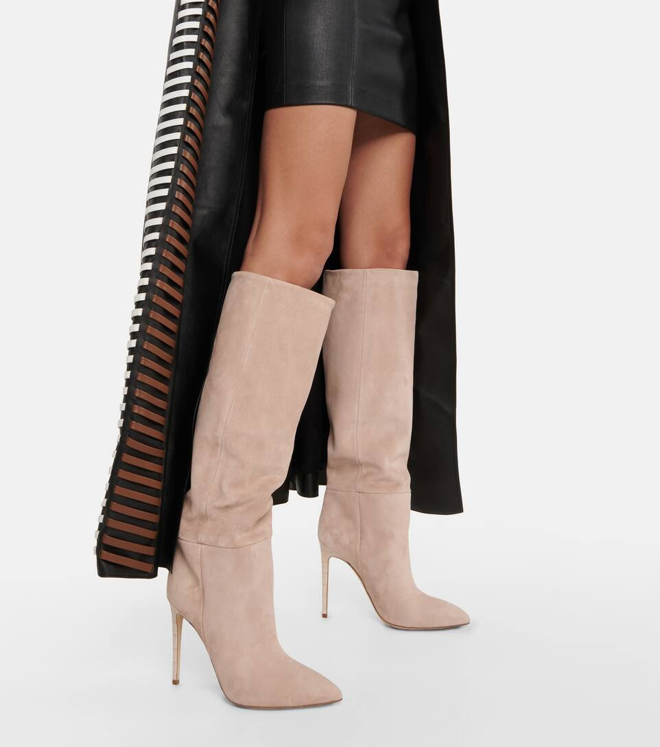 Suede knee-high boots | Mytheresa (US/CA)