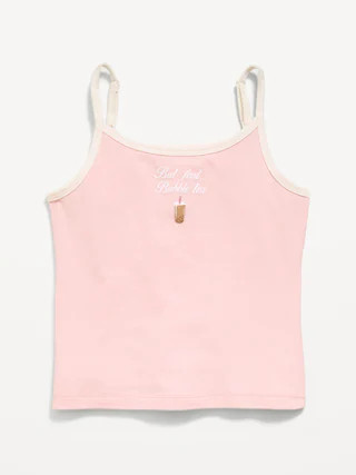 Fitted Graphic Cami for Girls | Old Navy (CA)