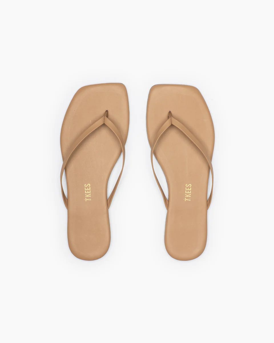Square Toe Lily in Cocobutter | Women's Sandals | TKEES | TKEES