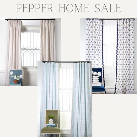 Best sale of the year at Pepper Home, snag some deeply discount high end curtains for a STEAL!!

#LTKsalealert #LTKhome #LTKstyletip