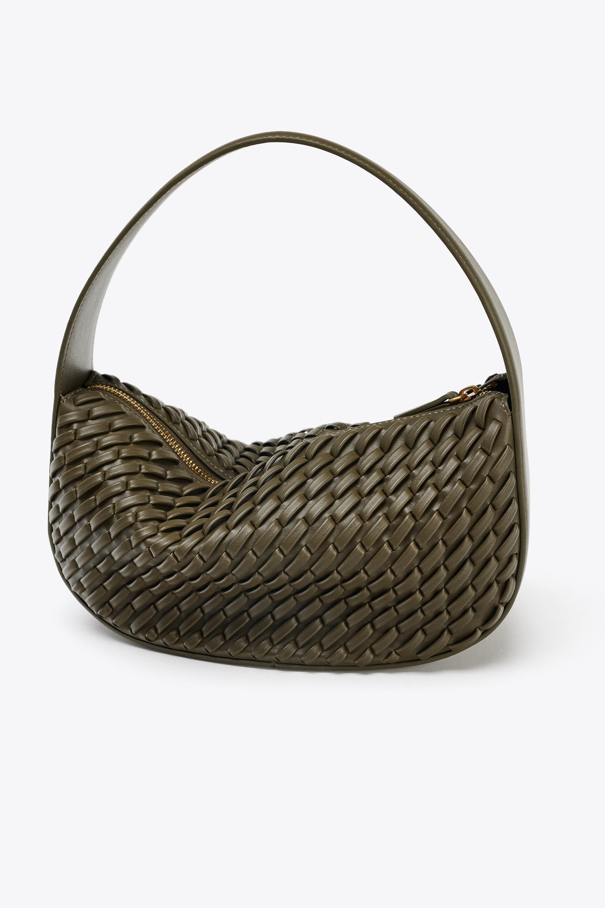 WOVEN-EFFECT HANDBAG | Zara AU