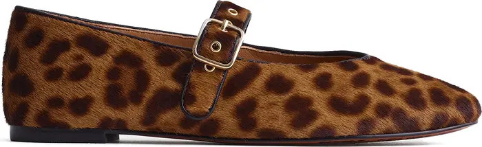 Madewell The Remy Genuine Calf Hair Mary Jane Flat (Women) | Nordstromrack | Nordstrom Rack