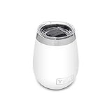 Amazon.com: YETI Rambler 10 oz Wine Tumbler, Vacuum Insulated, Stainless Steel with MagSlider Lid... | Amazon (US)
