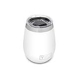 YETI Rambler 10 oz Wine Tumbler, Vacuum Insulated, Stainless Steel with MagSlider Lid | Amazon (US)
