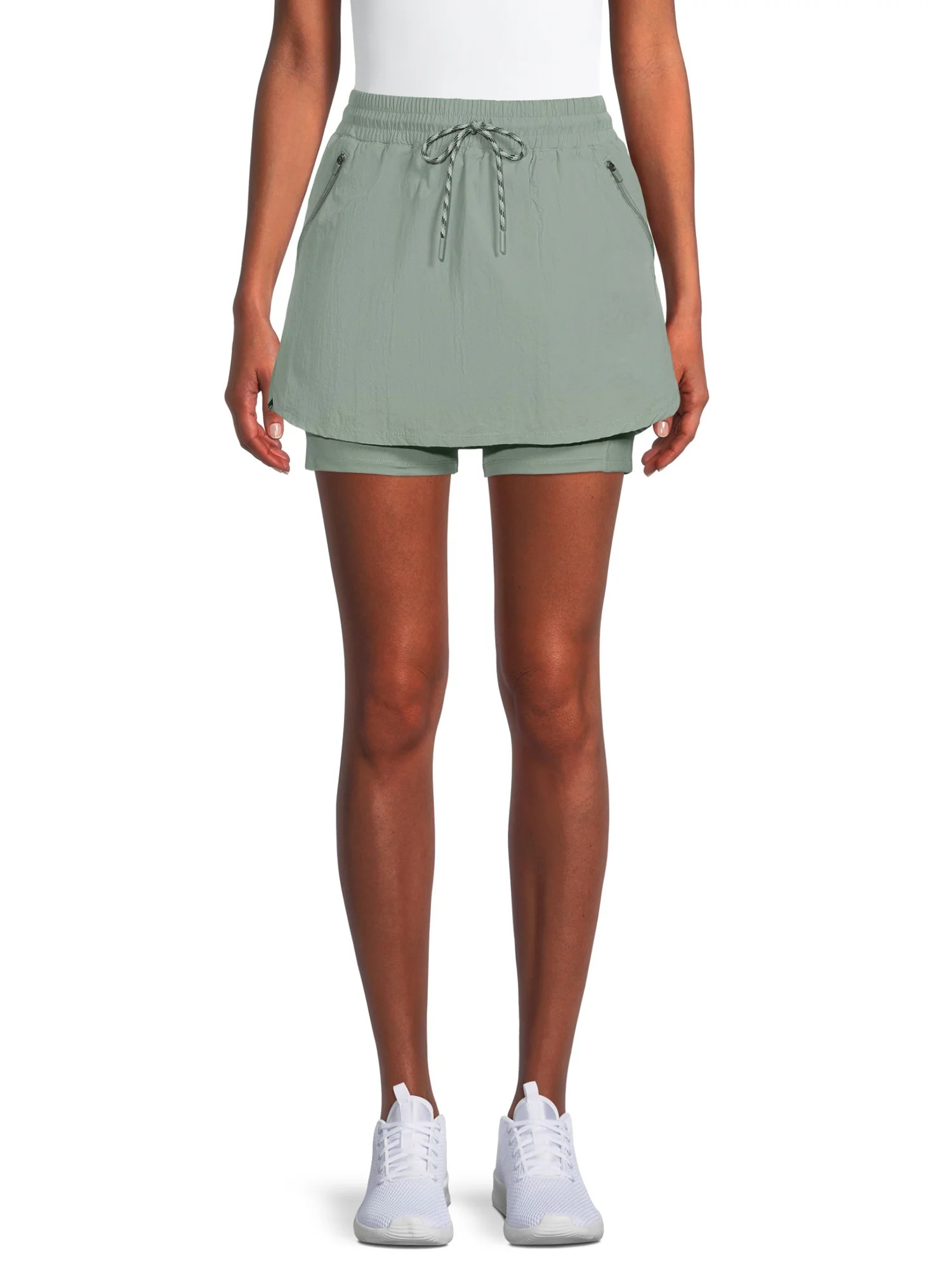 Avia Women's Hiking Skort With Drawstring | Walmart (US)