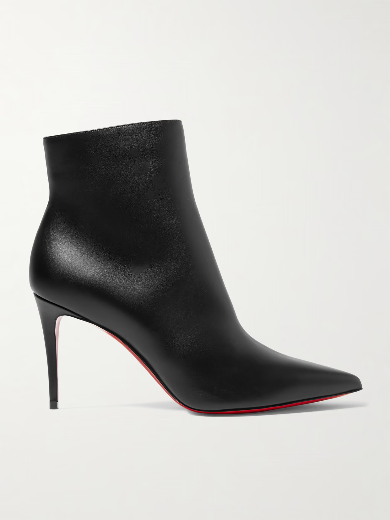 Christian Louboutin - So Kate Booty 85 Leather Ankle Boots - Black | NET-A-PORTER (US)