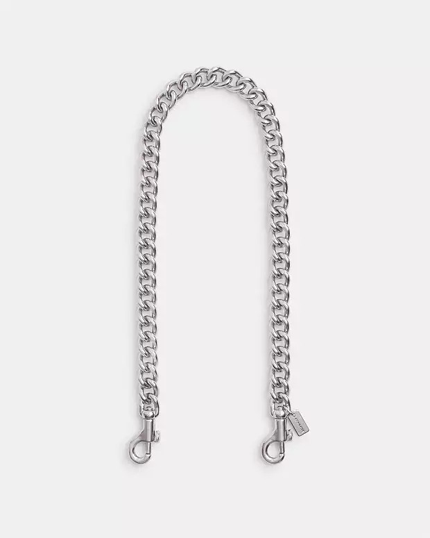 Short Chunky Curb Chain Strap | Coach (US)