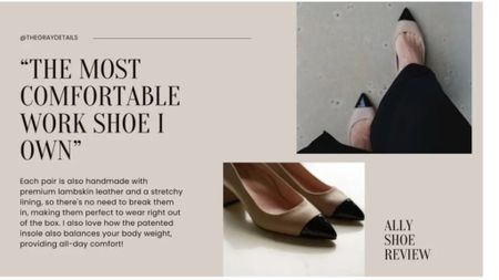 The most comfortable work shoe 

#LTKWorkwear #LTKShoeCrush #LTKOver40