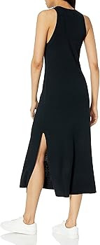 The Drop Women's Gabriela High Neck Cut-In A-Line Side Slit Maxi Sweater Dress | Amazon (US)