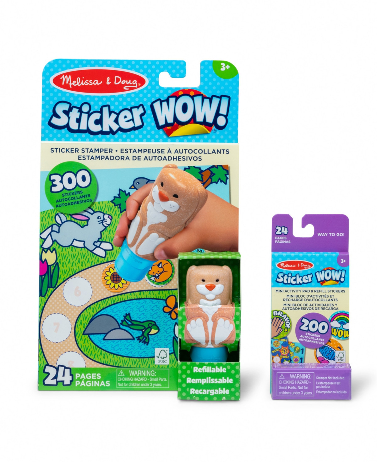 Melissa and Doug Sticker Wow Bunny Bundle - Multi color | Macy's