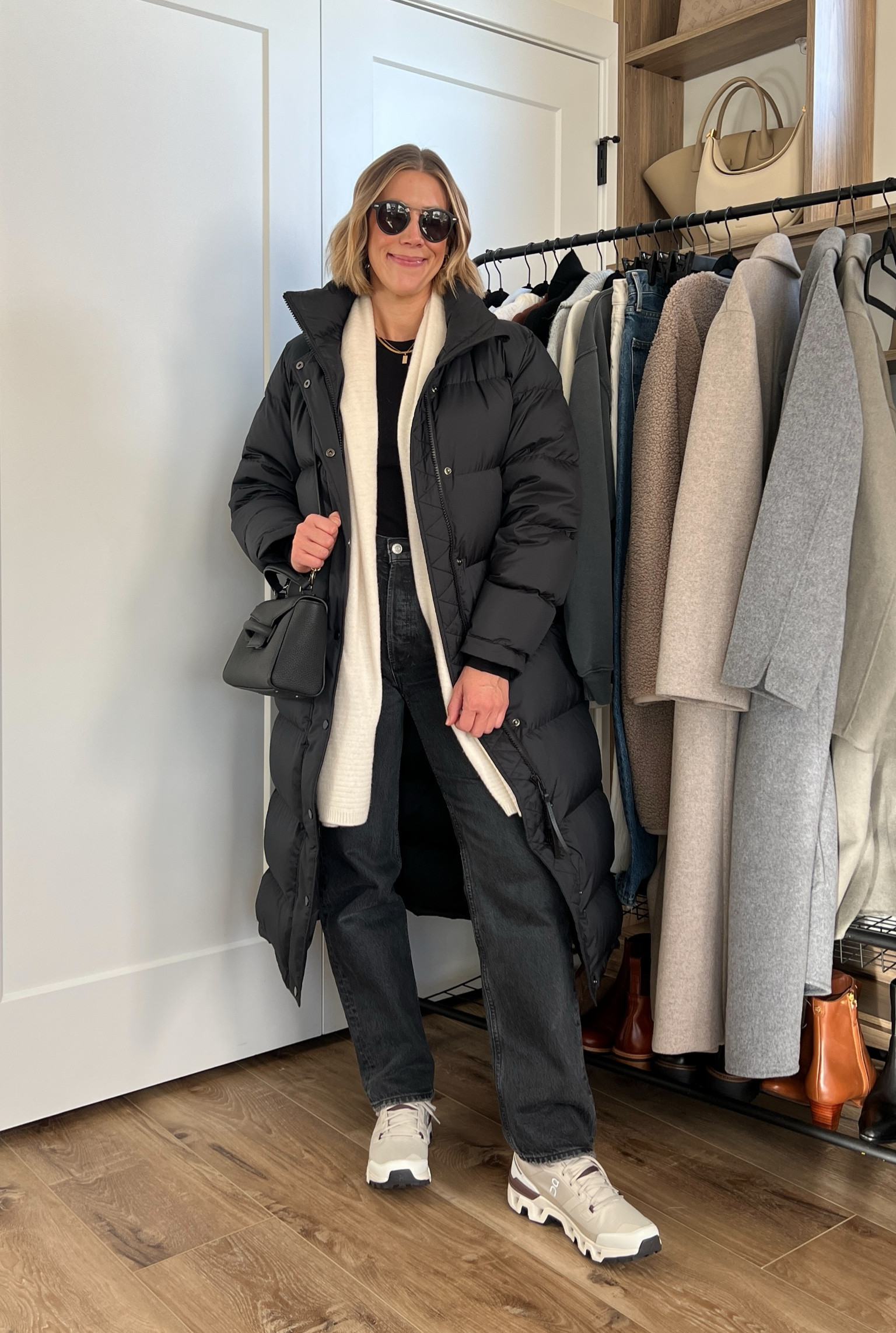 Wearing size 26 jeans, small rubber long sleeve shirt, small puffer coat, sneakers tts 

#LTKfindsunder50 #LTKstyletip #LTKfindsunder100