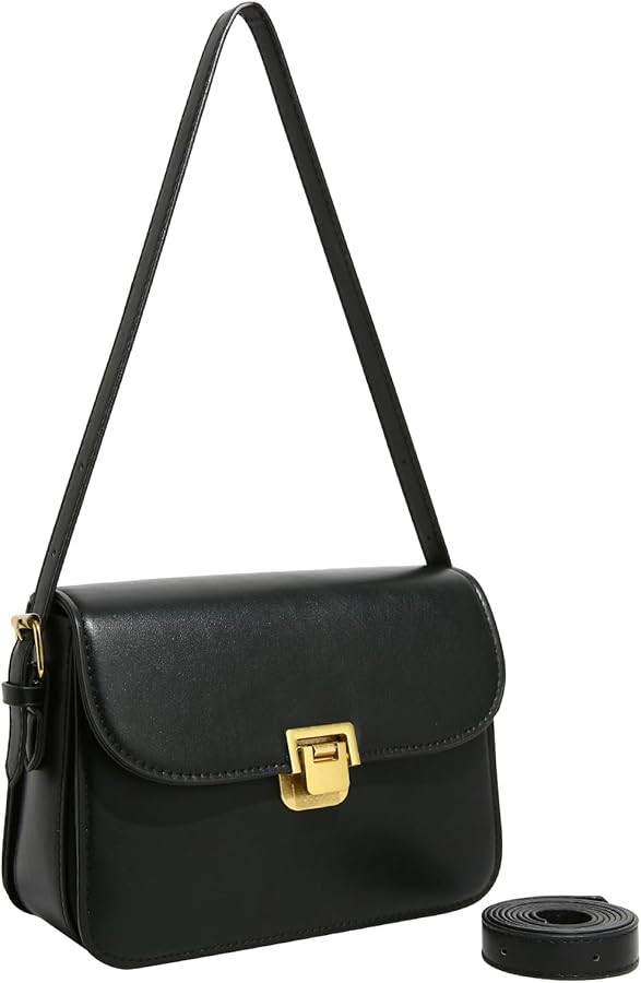 Women's Shoulder Bag Handbag Purse PU Leather Small Crossbody Bag Tote Hobo Bag Clutch Underarm B... | Amazon (US)