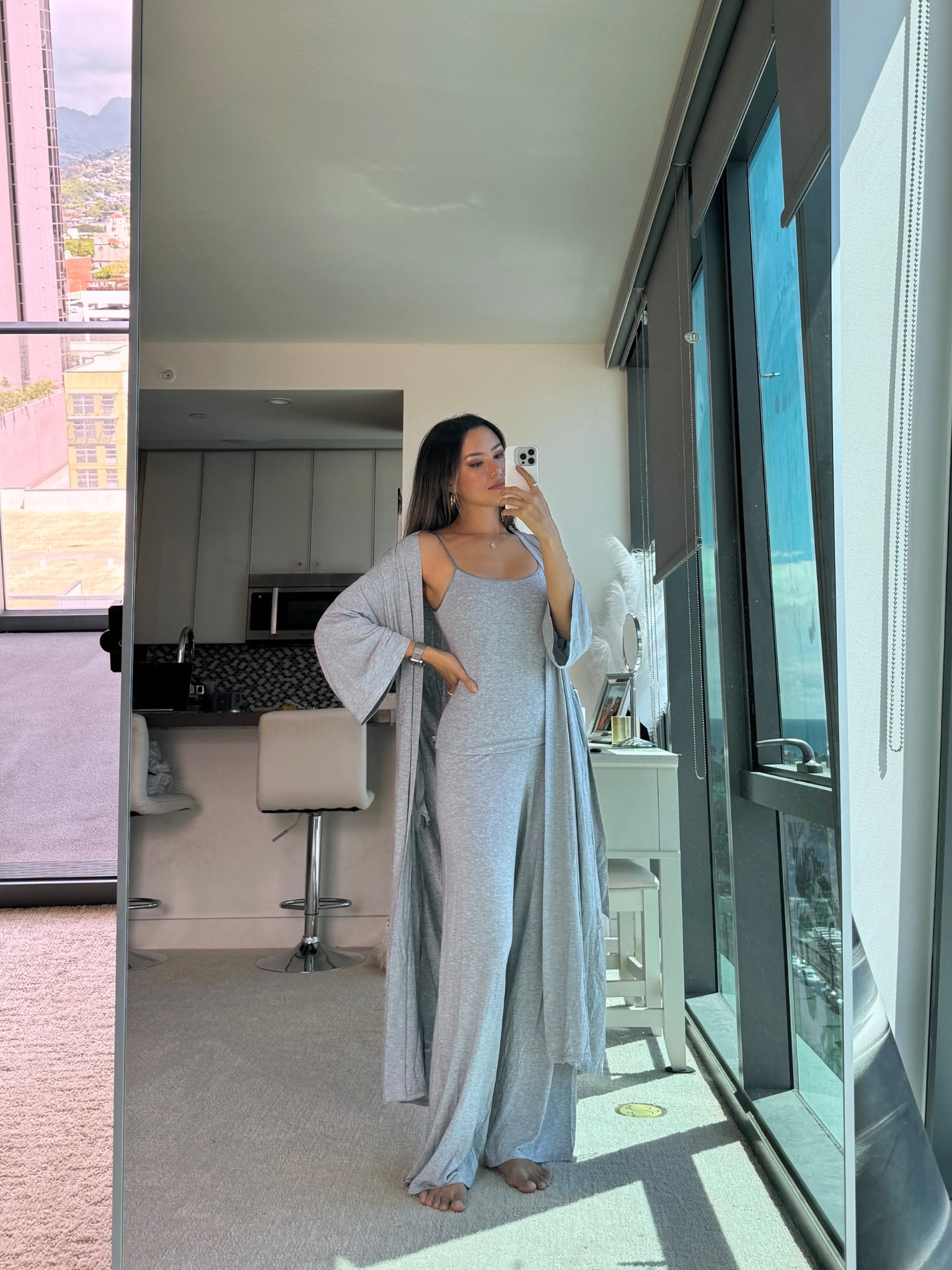 So obsessed with this pajama set! Now available in black, red and a deep burgundy - size XS/S and under $100

#LTKselfcare