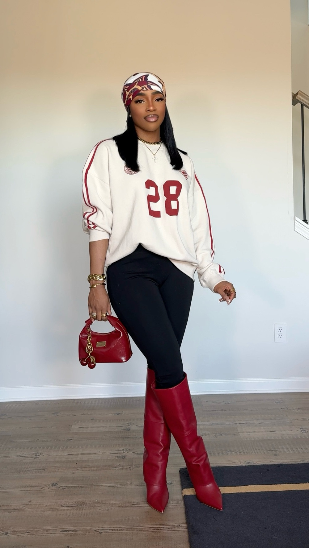 Quick OOTD/OOTN❤️ Movie Date & Casual Dinner Vibes 🙌🏾 @OAK + FORT 

Sweater - Size Large #LTKValentine

#LTKSeasonal #LTKootd