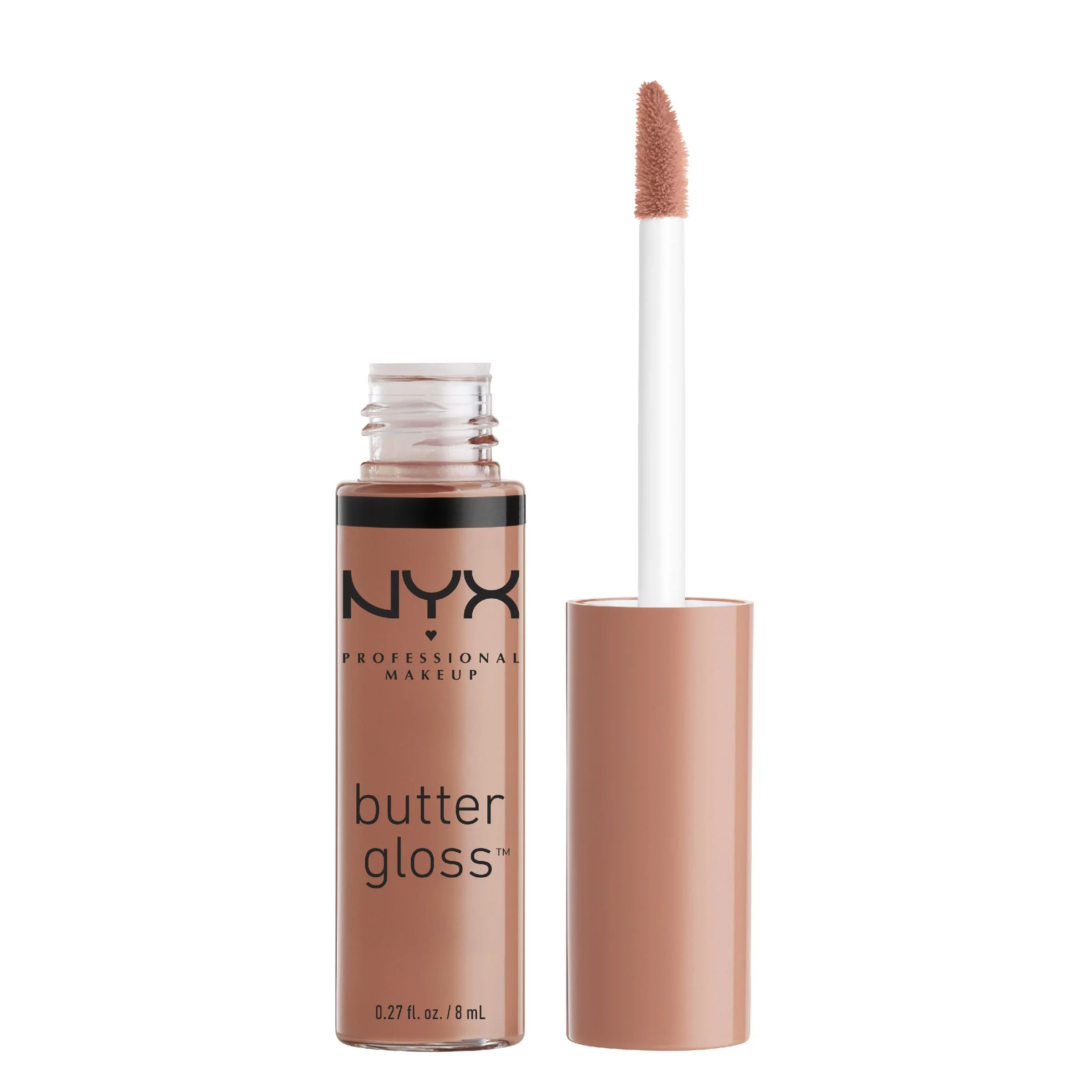 NYX Professional Makeup Butter Gloss, Non-Sticky Lip Gloss, Madeleine, 0.27 Oz - Walmart.com | Walmart (US)