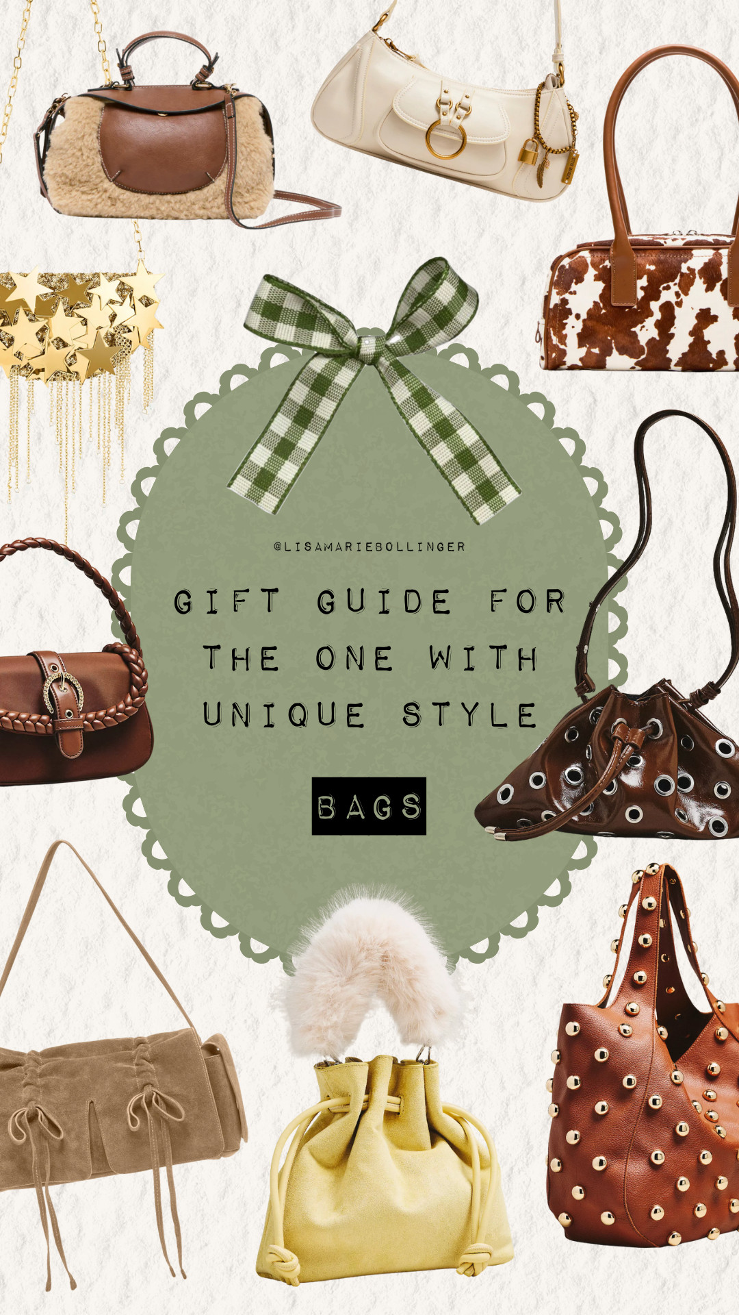 Gift guide for the ones with unique style - BAGS!  

 #LTKGiftGuide