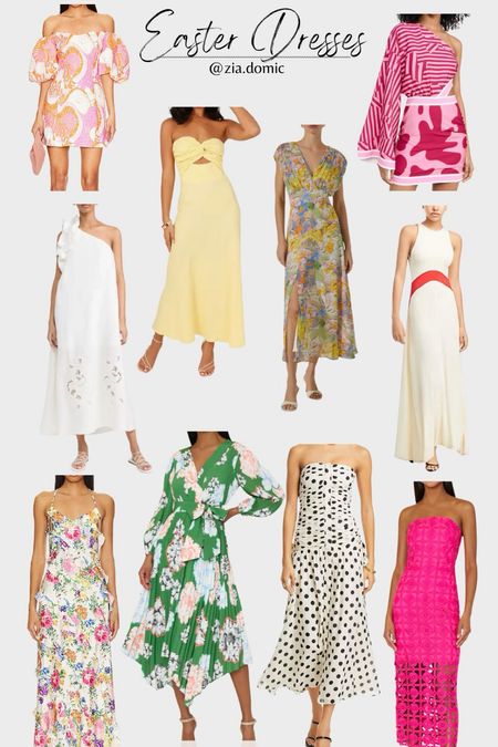 Spring has sprung - Easter, engagement party or just happy it’s spring dresses! 

#LTKstyletip #LTKover40 #LTKSeasonal