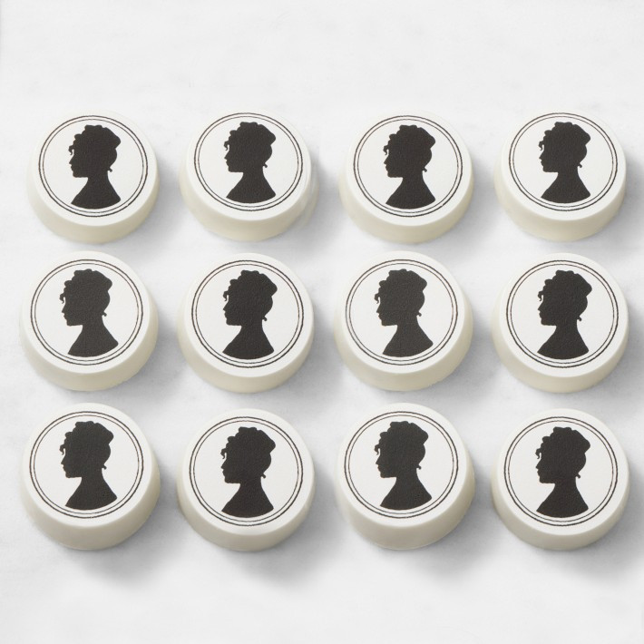 Bridgerton Cameo Cookies, Set of 12 | Williams-Sonoma