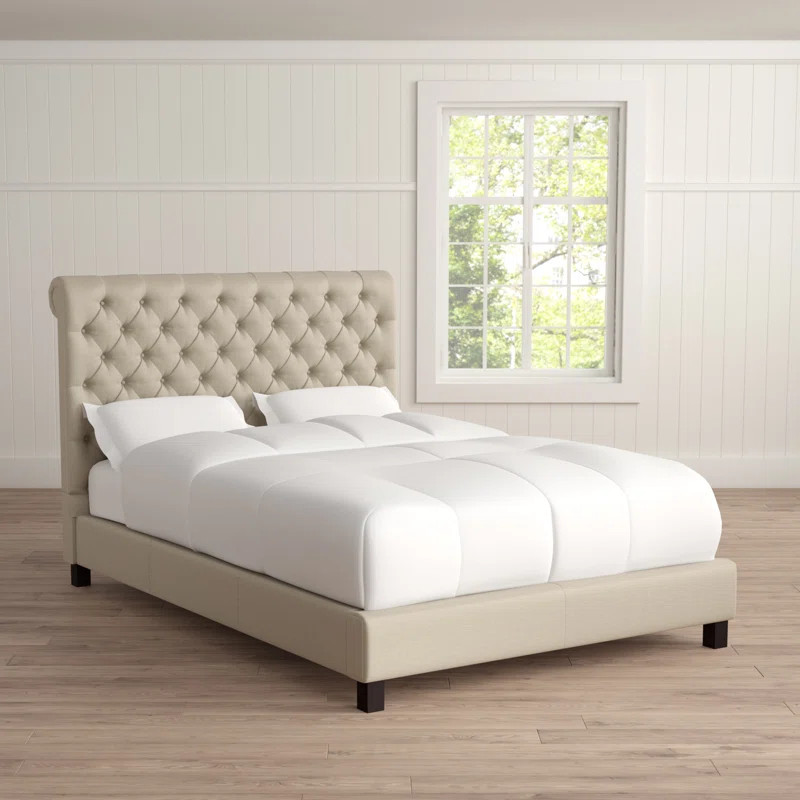 Kaster Upholstered Sleigh Bed | Wayfair North America