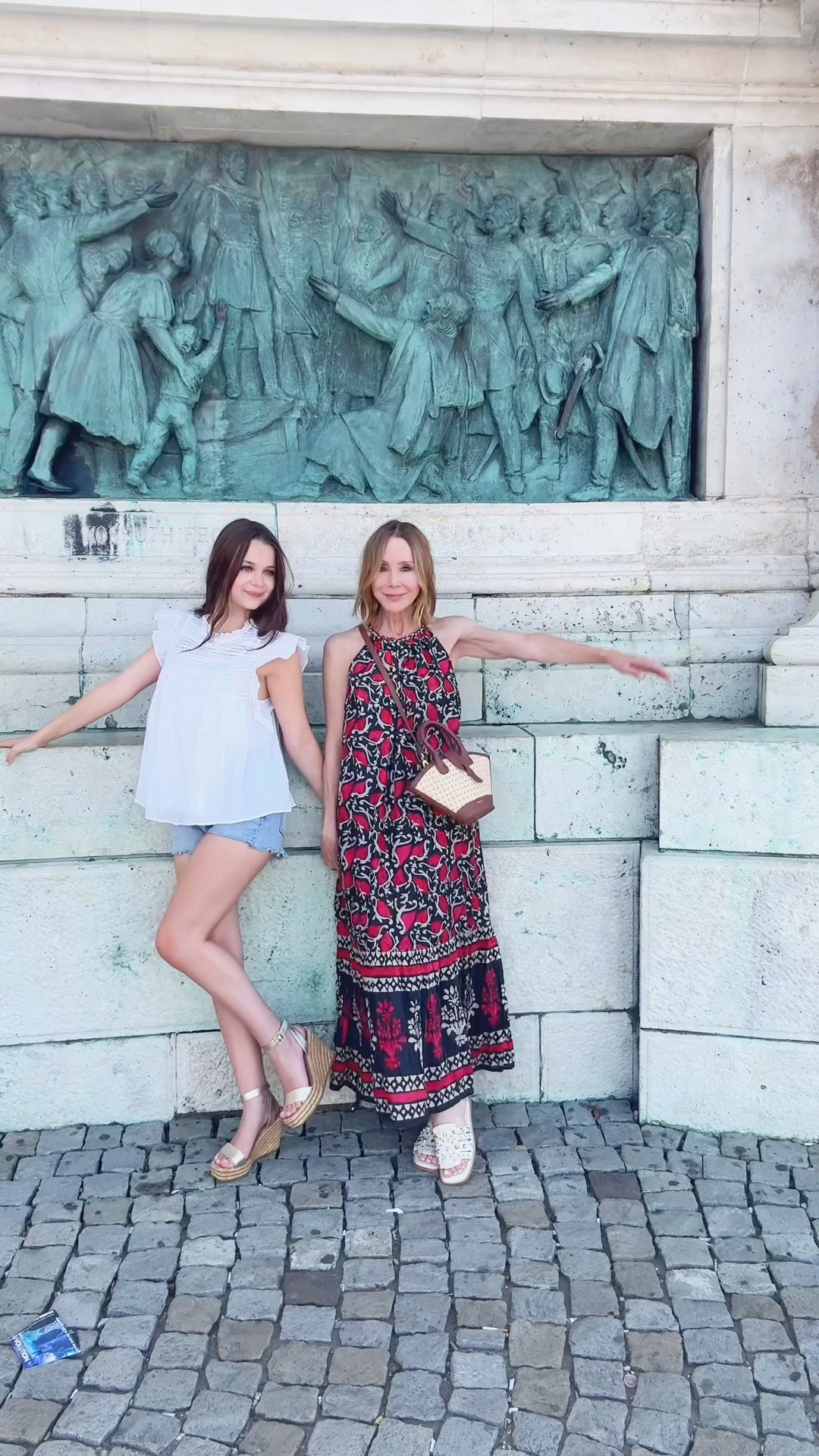 Our outfits for the hottest day in Budapest this summer 

#LTKStyleTip #LTKSeasonal