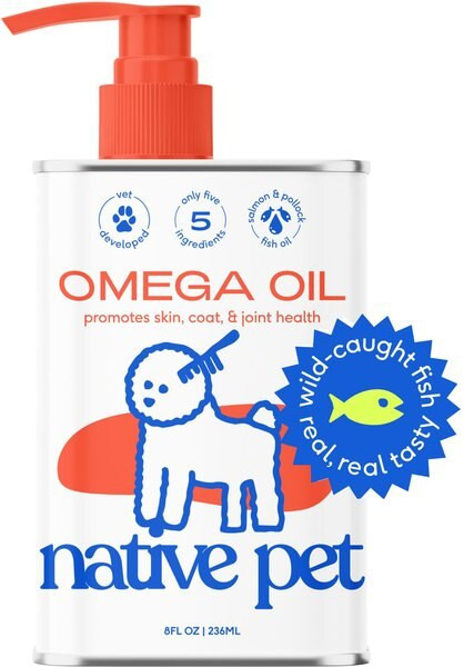 Native Pet Omega 3 Fish Oil To Support Skin & Coat Health Dog Supplement | Chewy.com