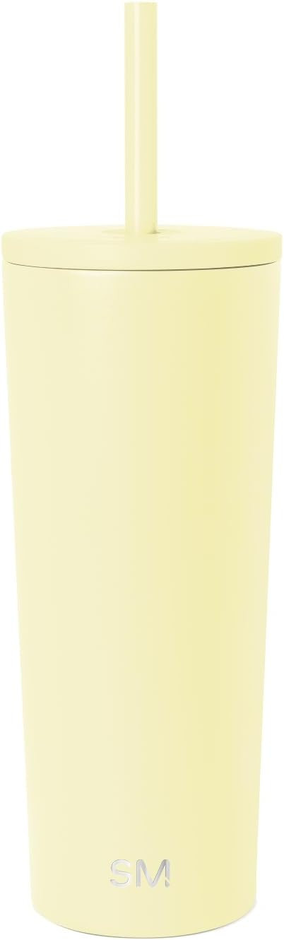 Simple Modern Classic Tumbler with Straw Lid | Insulated Iced Coffee Cup Reusable Stainless Steel... | Amazon (US)