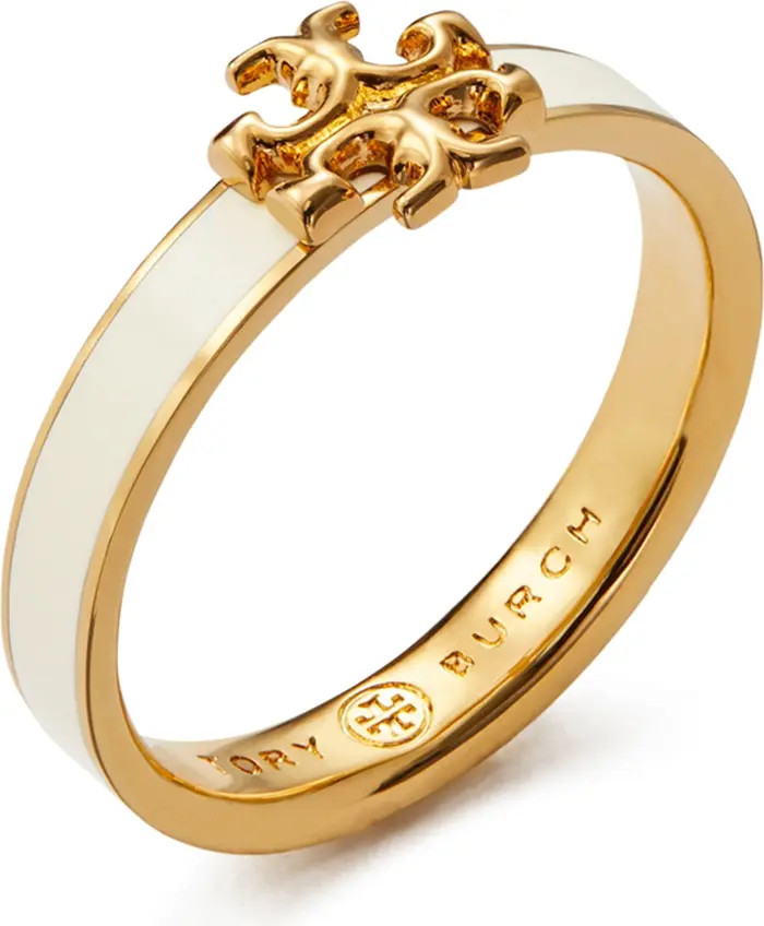 Tory Burch Kira Stackable Enamel Ring | Nordstrom | Nordstrom
