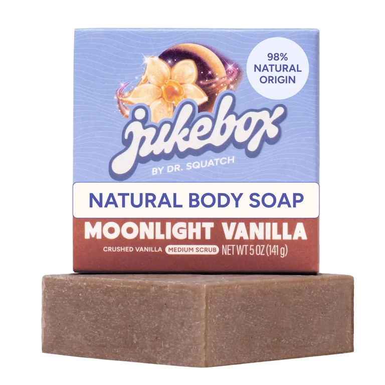 Jukebox Natural Women's Bar Soap – Cold Process – No Harsh Chemicals – Moonlight Vanilla, 5... | Walmart (US)