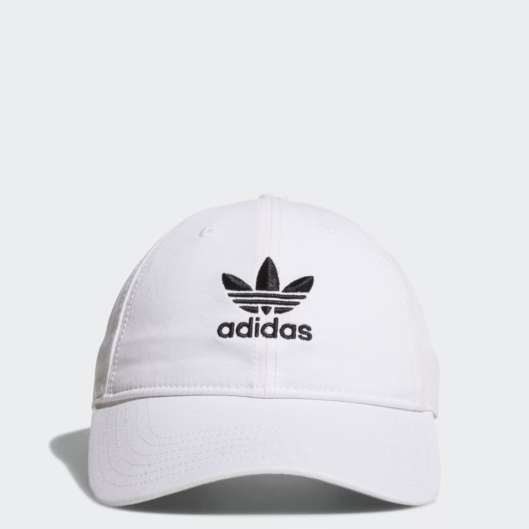 adidas Relaxed Strap-Back Hat White | adidas (US)