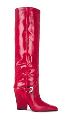 Paris Texas Jane Buckle Boot in Rubino from Revolve.com | Revolve Clothing (Global)