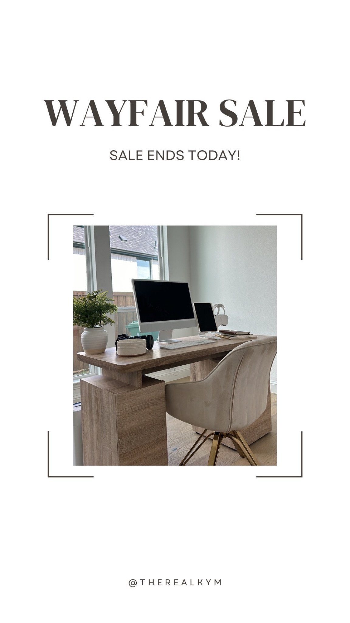 Wayfair Writing Desk! 

#LTKHome #LTKxWayDay