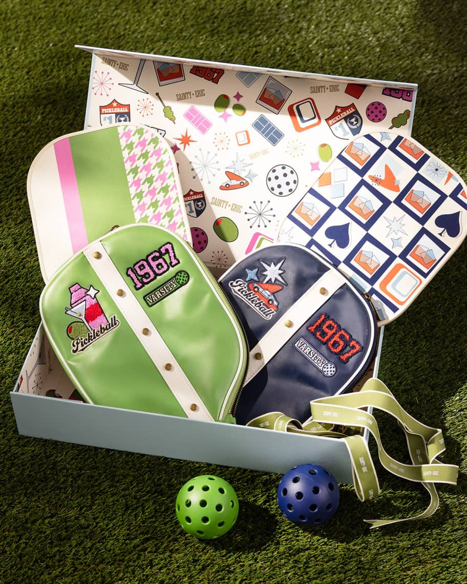 Sainty + Eric Retro Pickleball Set | Neiman Marcus