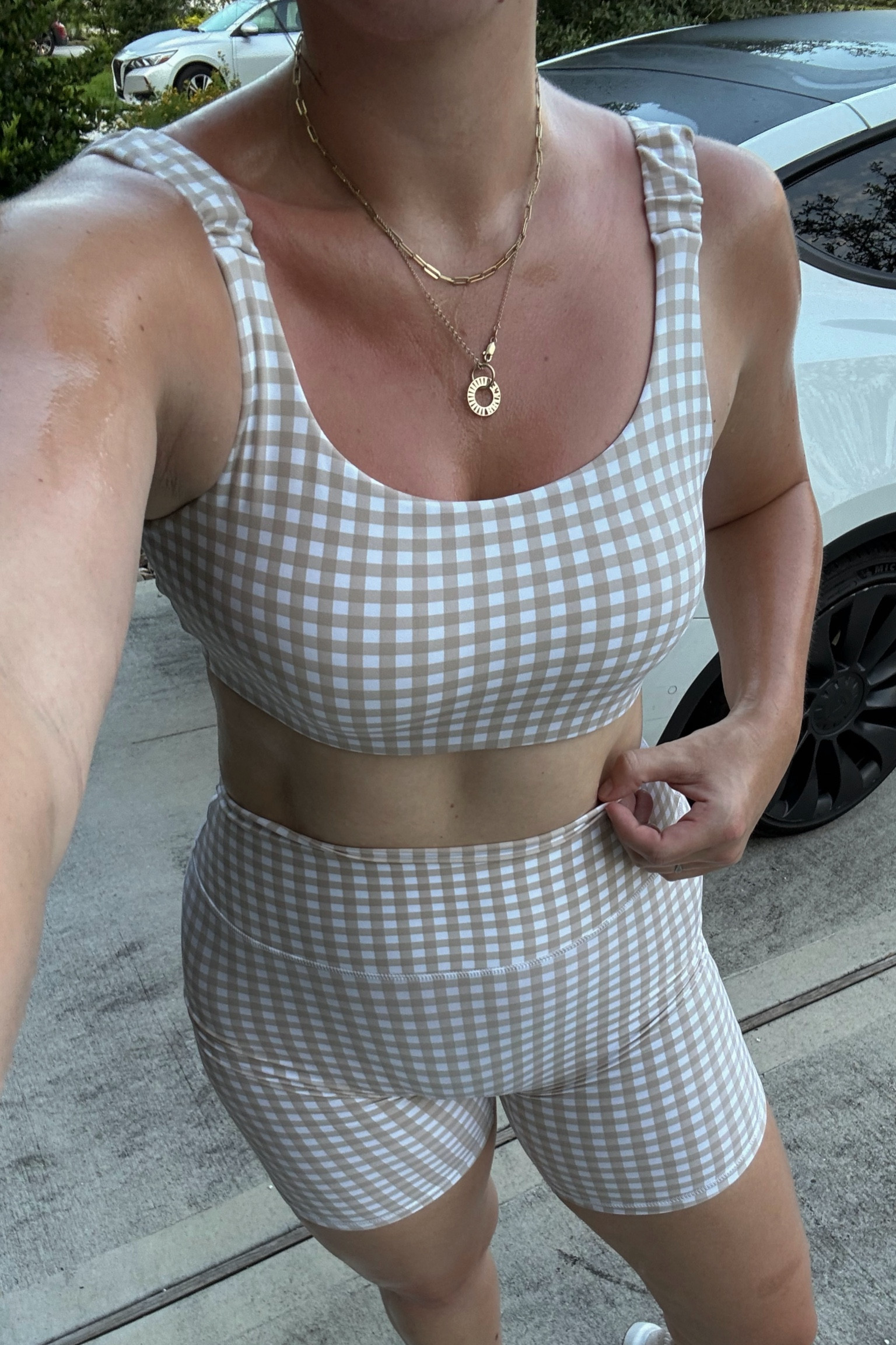 Cutest workout set ON SALE! So supportive!💪🏼🤍

Workout, fitness, athleisure, workout set, sports bra, biker shorts, plaid

#LTKActive #LTKMidsize #LTKPlusSize