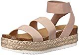 Steve Madden Women's Kimmie Wedge Sandal, Blush, 5 M US | Amazon (US)