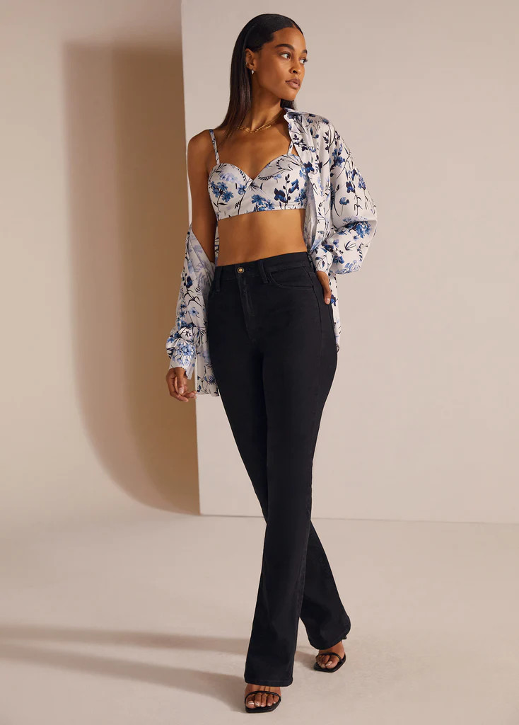 THE VALENTINA SUPER HIGH RISE MINI BOOTCUT | Favorite Daughter