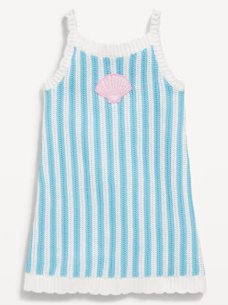 Sleeveless Sweater-Knit Dress for Toddler Girls | Old Navy (US)