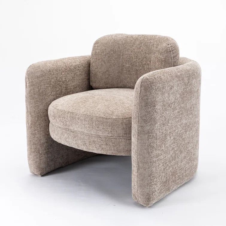 Kathyn 33.1'' Wide Modern Barrel Accent Chair Armchair for Living Room, Bedroom | Wayfair North America