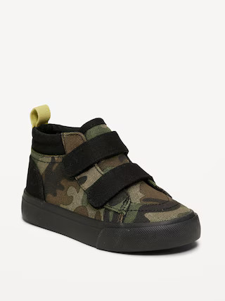 Double Secure-Strap High-Top Sneakers for Toddler Boys | Old Navy (US)