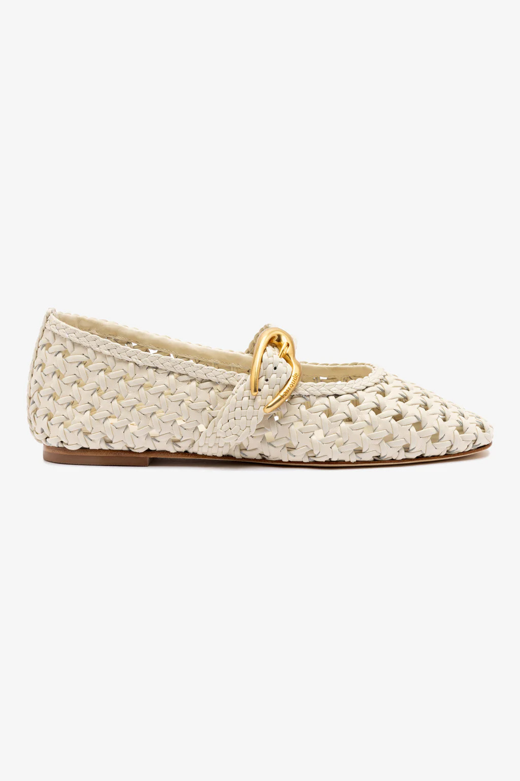 Verona New Macrame In Ivory Leather | Larroude