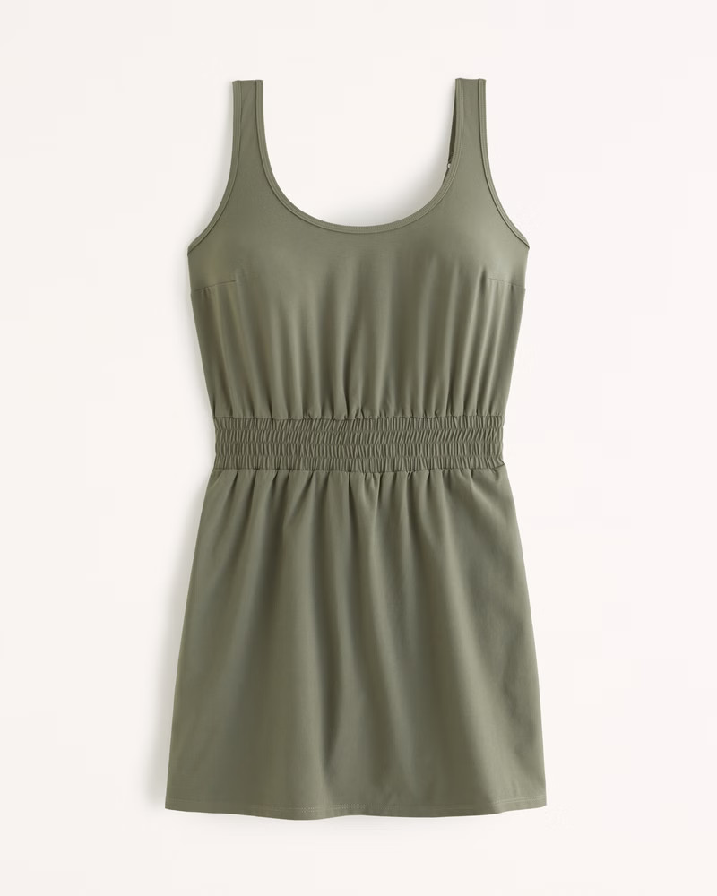 Traveler Easy Waist Mini Dress | Abercrombie & Fitch (US)