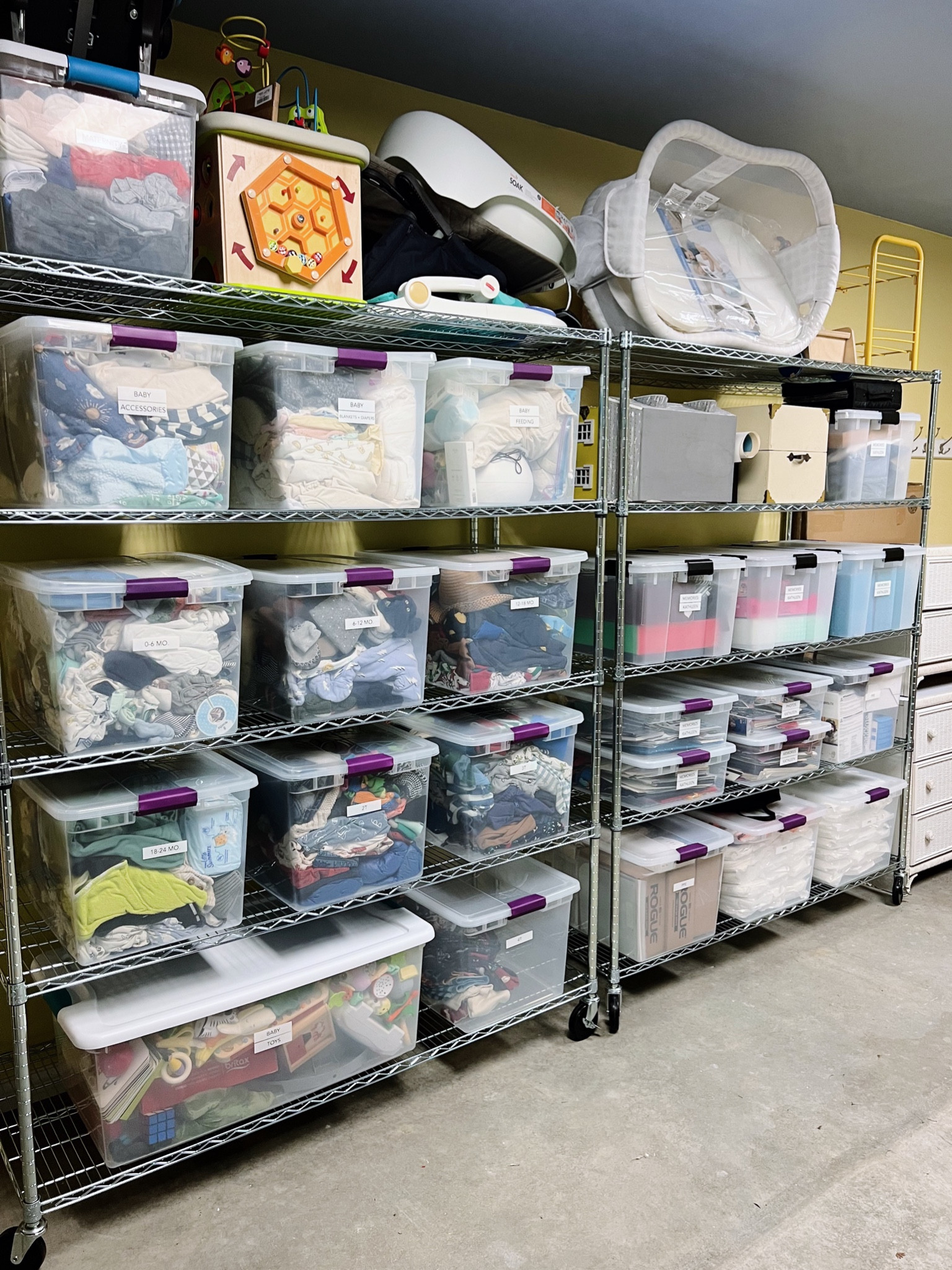 Basement Storage Organization #basement #storage #thesimplelife 

#LTKkids #LTKfamily #LTKhome