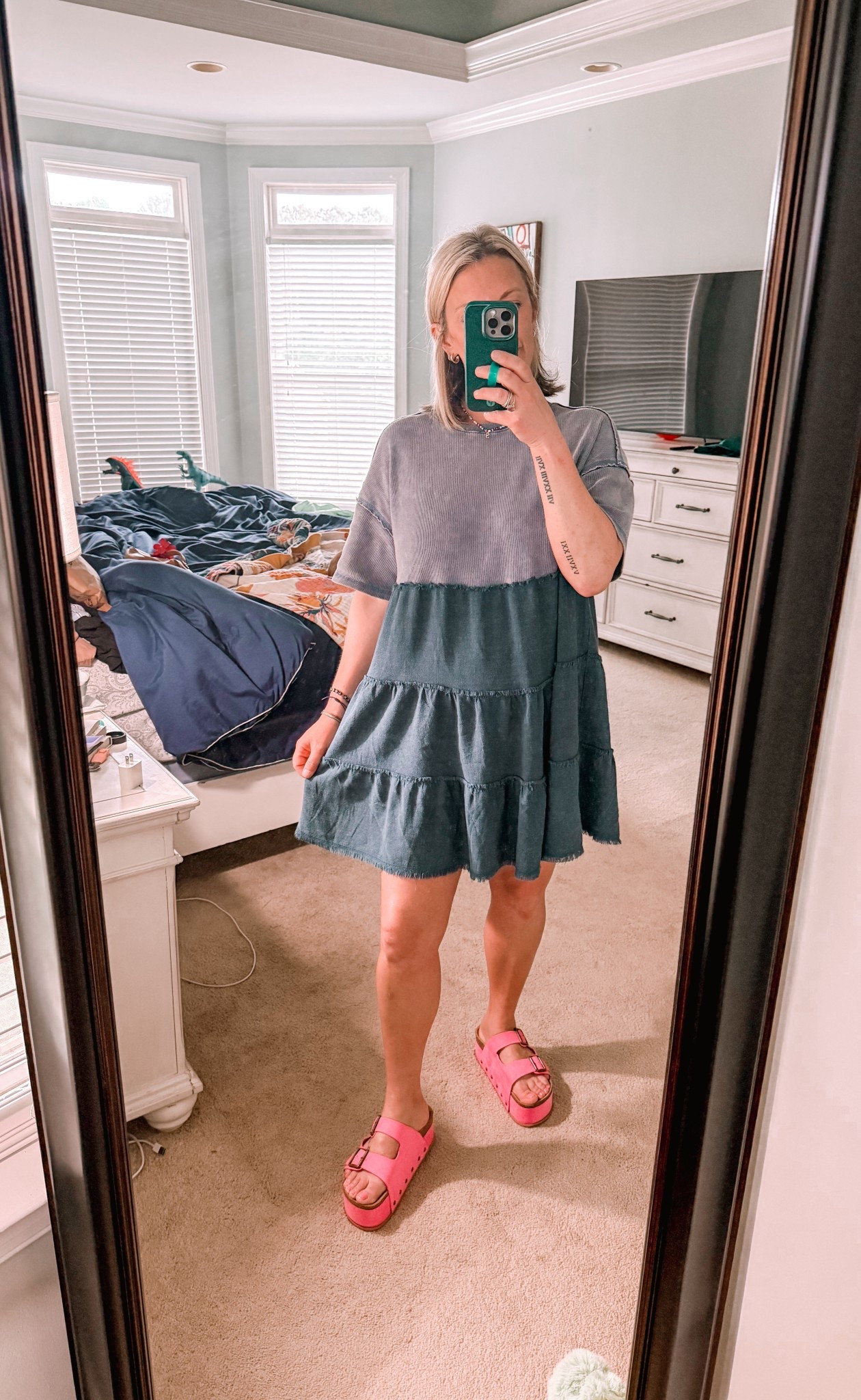 Summer dress. Summer outfit. Designer inspired. Free people. Boho. Babydoll dress. Platform sandals. 
The most soft material, I need more colors!!! 

#LTKStyleTip #LTKOver40 #LTKPetite